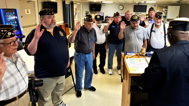American Legion Post 110 of VA Beach, VA held                              its 
